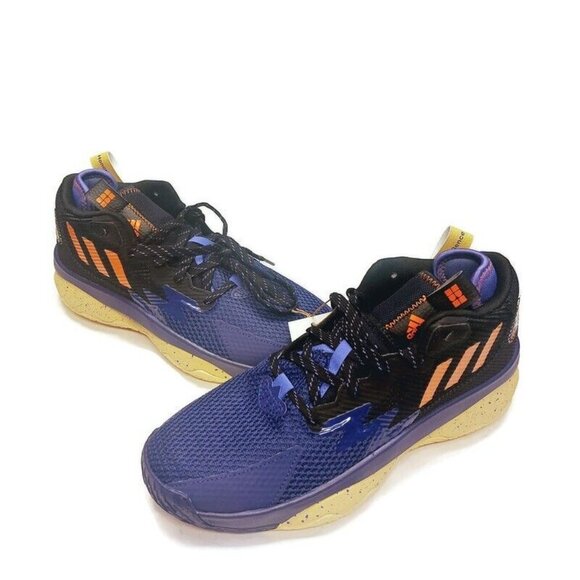 Adidas Mens Size 7.5 Womens 8.5 Dame 8 Basketball Shoes Damian Lillard GZ4626 - Picture 5 of 9